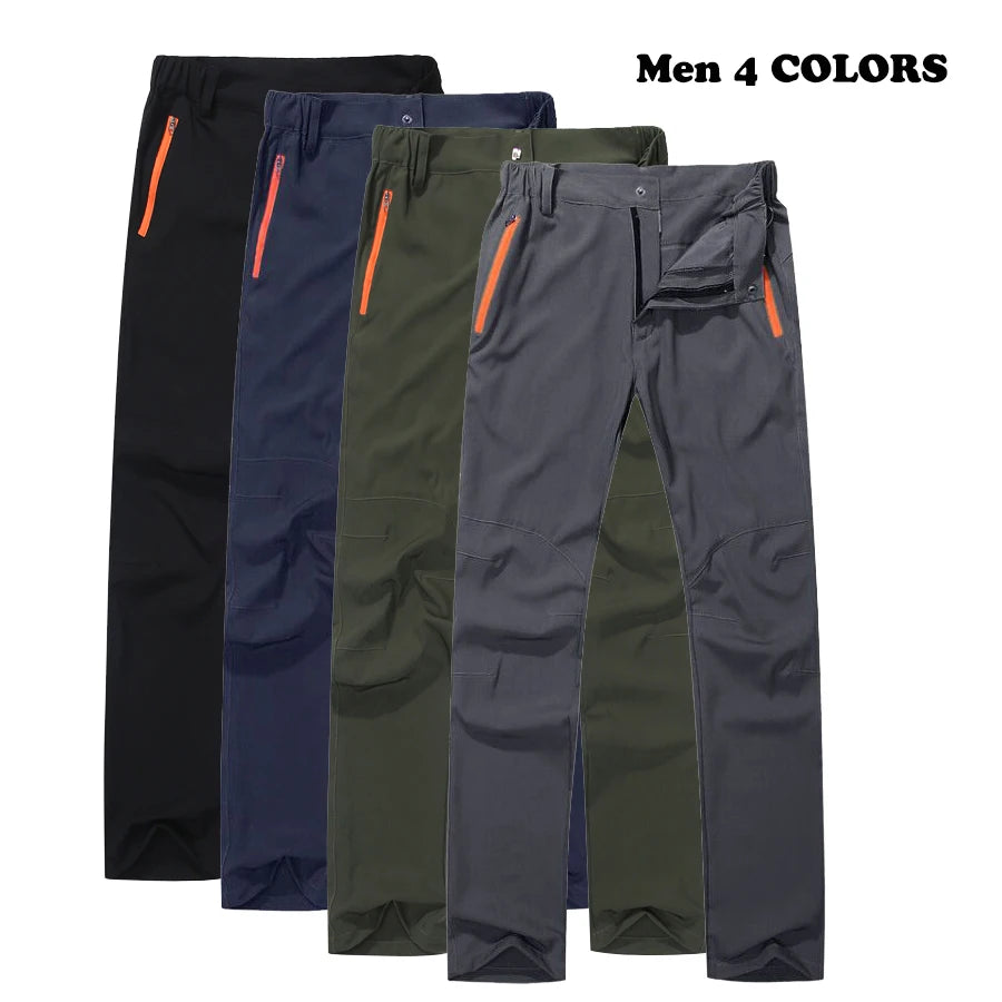 Unisex Quick-Drying Hiking Pants: Ideal for Outdoor Activities