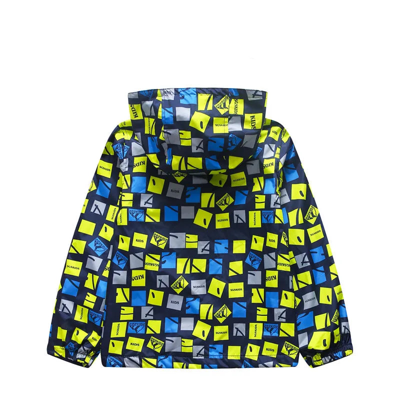 Boys/Children's Windbreaker Jackets/Waterproof Inner Polar Fleece Coat Outwear